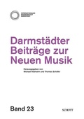 Cover: Darmst&auml;dter Beitr&auml;ge zur Neuen Musik - Schott Music