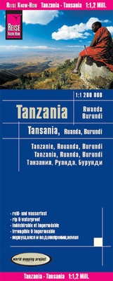 Abbildung von: Reise Know-How Landkarte Tansania, Ruanda, Burundi (1:1.200.000) - Reise Know-How Verlag Peter Rump GmbH