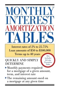Enlarge image Cover: Monthly Interest Amortization Tables - Contemporary Books Inc
