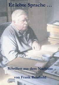 Enlarge image Cover: Er lebte Sprache ... - Beier & Beran