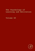 Cover: Psychology of Learning and Motivation - Academic Press