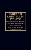 Cover: Index to Fairy Tales, 1978-1986, Fifth Supplement - Scarecrow Press