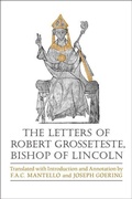 Cover: Letters of Robert Grosseteste, Bishop of Lincoln - University of Toronto Press