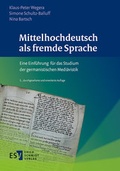 Cover: Mittelhochdeutsch als fremde Sprache - Erich Schmidt Verlag