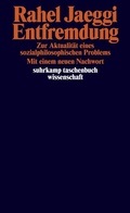 Cover: Entfremdung - Suhrkamp