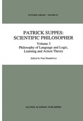 Cover: Patrick Suppes: Scientific Philosopher - Springer