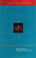 Cover: Observations on Modernity - Stanford University Press