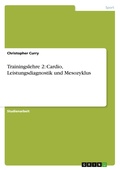 Cover: Trainingslehre 2 - GRIN Verlag