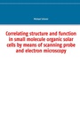 Cover: Correlating structure and function in small molecule organic solar cells by means of scanning probe and electron microscopy - BoD - Books on Demand