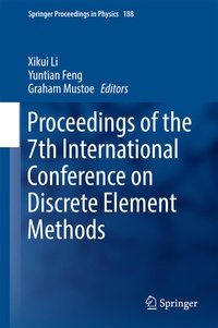 Enlarge image Cover: Proceedings of the 7th International Conference on Discrete Element Methods - Springer
