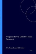 Cover: Prospects of a U. S.-Chile Free Trade Agreement - Kluwer Academic Publishers