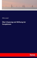 Cover: UEber Ursprung und Wirkung der Exceptionen - Hansebooks