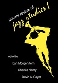 Cover: Annual Review of Jazz Studies 1: 1982 - Scarecrow Press
