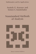 Cover: Nonstandard Methods of Analysis - Kluwer Academic Publishers