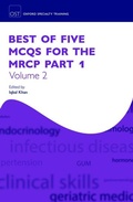Cover: Best of Five MCQs for the MRCP Part 1 Volume 2 - Oxford University Press