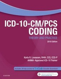 Enlarge image Cover: ICD-10-CM/PCS Coding: Theory and Practice, 2018 Edition - Saunders