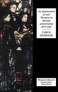 Cover: No Distinction Of Sex? - Routledge
