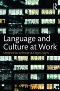 Cover: Language and Culture at Work - Routledge