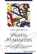 Cover: A New Companion to Digital Humanities - Wiley-Blackwell