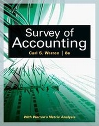 Enlarge image Cover: Survey of Accounting - South-Western College Publishing