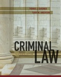 Cover: Criminal Law - Wadsworth Publishing Co Inc