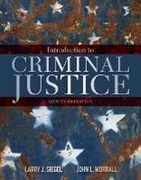 Enlarge image Cover: Introduction to Criminal Justice - Wadsworth Publishing Co Inc