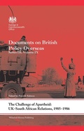 Cover: The Challenge of Apartheid: UK-South African Relations, 1985-1986 - Routledge