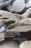 Cover: The Archive Project - Routledge
