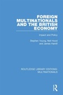 Cover: Foreign Multinationals and the British Economy - Routledge