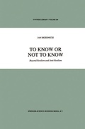 Cover: To Know or Not to Know - Springer