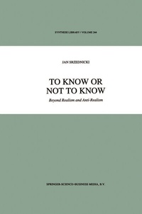 Enlarge image Cover: To Know or Not to Know - Springer