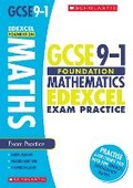 Cover: Maths Foundation Exam Practice Book for Edexcel - Scholastic