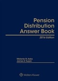 Cover: Pension Distribution Answer Book, 2016 Edition - Aspen Publishers Inc.,U.S.