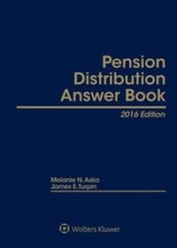 Enlarge image Cover: Pension Distribution Answer Book, 2016 Edition - Aspen Publishers Inc.,U.S.