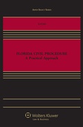 Abbildung von: Florida Civil Procedure - Aspen Publishers Inc.,U.S.