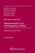 Cover: Administrative Law and Regulatory Policy - Aspen Publishers Inc.,U.S.