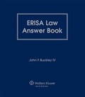 Cover: Erisa Law Answer Book - Aspen Publishers Inc.,U.S.