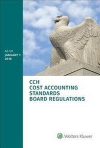 Abbildung von: Cost Accounting Standards Board Regulations as of 01/2016 - Aspen Publishers Inc.,U.S.