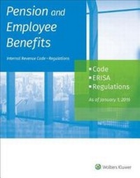 Abbildung von: Pension and Employee Benefits Code Erisa as of 1/2016 (4 Volumes) - Wolters Kluwer Law & Business