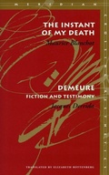 Cover: The Instant of My Death /Demeure - Stanford University Press