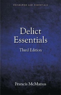 Enlarge image Cover: Delict Essentials - Edinburgh University Press