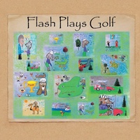 Enlarge image Cover: Flash Plays Golf - Xlibris