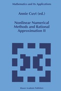 Cover: Nonlinear Numerical Methods and Rational Approximation II - Kluwer Academic Publishers