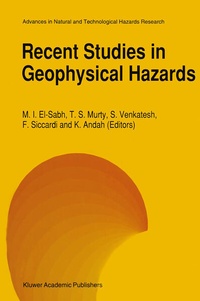Enlarge image Cover: Recent Studies in Geophysical Hazards - Kluwer Academic Publishers