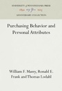 Cover: Purchase Behav CB - University of Pennsylvania Press