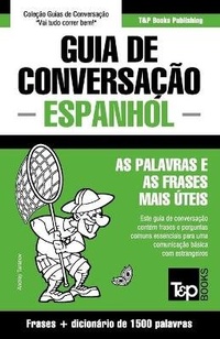 Abbildung von: Guia de Conversacao Portugues-Espanhol e dicionario conciso 1500 palavras - T&p Books