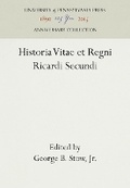 Cover: Historia Vitae CB - University of Pennsylvania Press