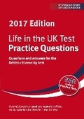 Cover: Life in the UK Test: Practice Questions 2017 - Red Squirrel Publishing