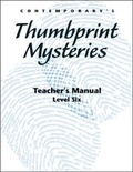 Cover: Thumbprint Mysteries Level Six Teacher's Manual - Contemporary Books Inc