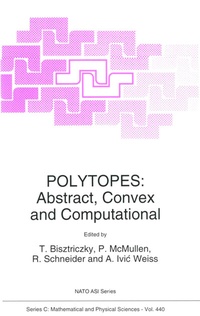 Abbildung von: Polytopes - Kluwer Academic Publishers